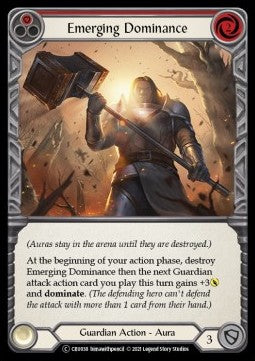 Emerging Dominance (Red) (Normal) - Crucible of War - Unlimited (Common) [CRU-U-CRU038]