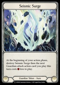 Seismic Surge (Rainbow Foil) - Crucible of War - Unlimited (Common) [CRU-U-CRU044]