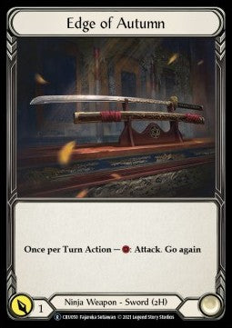 Edge of Autumn (Rainbow Foil) - Crucible of War - Unlimited (Rare) [CRU-U-CRU050]
