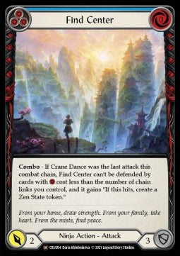 Find Center (Rainbow Foil) - Crucible of War - Unlimited (Majestic) [CRU-U-CRU054]