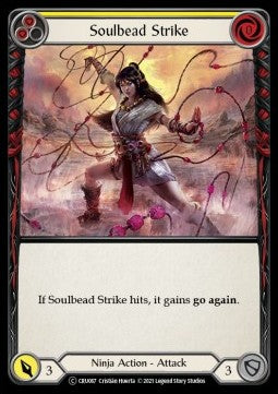 Soulbead Strike (Yellow) (Normal) - Crucible of War - Unlimited (Common) [CRU-U-CRU067]