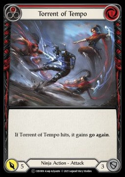 Torrent of Tempo (Red) (Normal) - Crucible of War - Unlimited (Common) [CRU-U-CRU069]