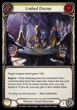 Unified Decree (Normal) - Crucible of War - Unlimited (Majestic) [CRU-U-CRU083]