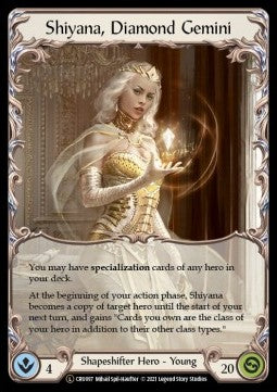 Shiyana, Diamond Gemini (Rainbow Foil) - Crucible of War - Unlimited (Legendary) [CRU-U-CRU097]