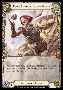 Dash, Inventor Extraordinaire (Normal) - Crucible of War - Unlimited (Common) [CRU-U-CRU098]