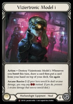 Viziertronic Model i (Rainbow Foil) - Crucible of War - Unlimited (Majestic) [CRU-U-CRU102]