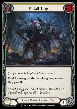 Pitfall Trap (Rainbow Foil) - Crucible of War - Unlimited (Rare) [CRU-U-CRU127]