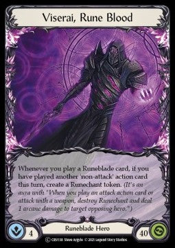 Viserai, Rune Blood (Normal) - Crucible of War - Unlimited (Common) [CRU-U-CRU138]