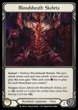 Bloodsheath Skeleta (Rainbow Foil) - Crucible of War - Unlimited (Majestic) [CRU-U-CRU141]