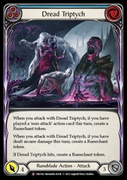 Dread Triptych (Normal) - Crucible of War - Unlimited (Majestic) [CRU-U-CRU142]