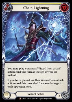 Chain Lightning (Normal) - Crucible of War - Unlimited (Majestic) [CRU-U-CRU162]