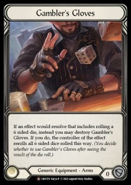 Gambler's Gloves (Normal) - Crucible of War - Unlimited (Majestic) [CRU-U-CRU179]
