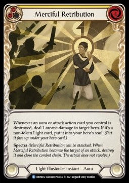 Merciful Retribution (Normal) - Monarch - First (Rare) [MON-F-MON012]