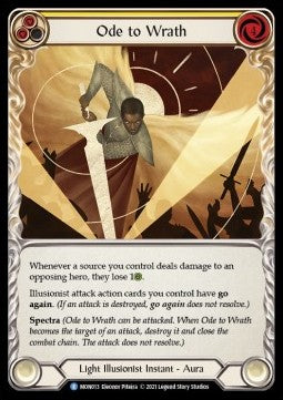 Ode to Wrath (Normal) - Monarch - First (Rare) [MON-F-MON013]