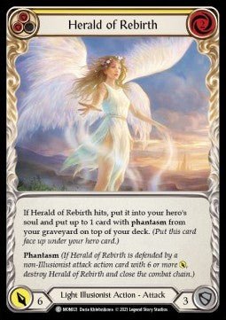 Herald of Rebirth (Yellow) (Normal) - Monarch - First (Common) [MON-F-MON021]