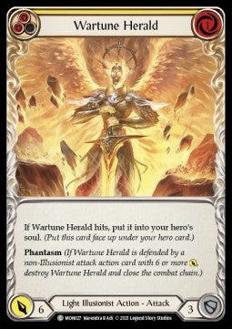 Wartune Herald (Yellow) (Normal) - Monarch - First (Common) [MON-F-MON027]