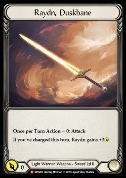 Raydn, Duskbane (Cold Foil) - Monarch - First (Majestic) [MON-F-MON031]