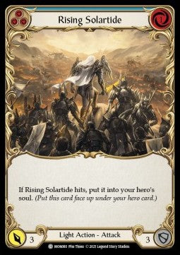 Rising Solartide (Blue) (Normal) - Monarch - First (Common) [MON-F-MON080]