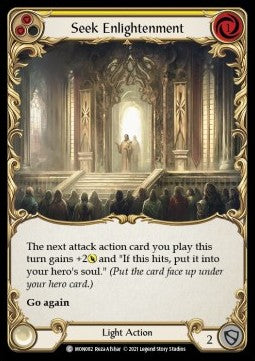 Seek Enlightenment (Yellow) (Normal) - Monarch - First (Common) [MON-F-MON082]