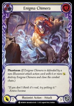 Enigma Chimera (Yellow) (Normal) - Monarch - First (Common) [MON-F-MON099]