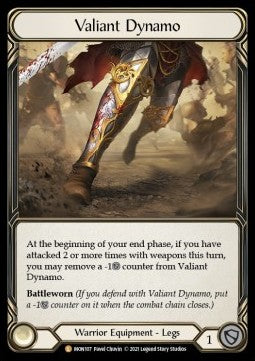 Valiant Dynamo (Cold Foil) - Monarch - First (Legendary) [MON-F-MON107]