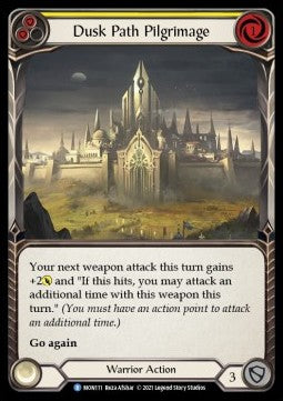 Dusk Path Pilgrimage (Yellow) (Normal) - Monarch - First (Rare) [MON-F-MON111]