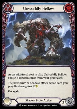 Unworldly Bellow (Blue) (Normal) - Monarch - First (Common) [MON-F-MON152]