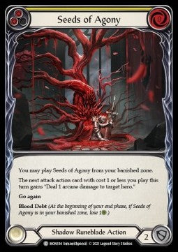 Seeds of Agony (Yellow) (Normal) - Monarch - First (Common) [MON-F-MON184]