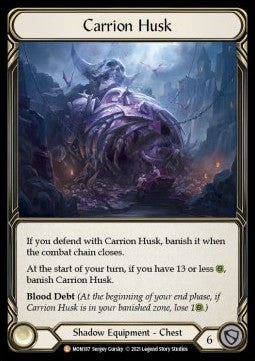 Carrion Husk (Cold Foil) - Monarch - First (Legendary) [MON-F-MON187]