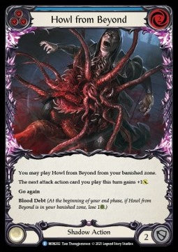 Howl from Beyond (Blue) (Rainbow Foil) - Monarch - First (Rare) [MON-F-MON202]