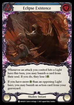 Eclipse Existence (Rainbow Foil) - Monarch - First (Common) [MON-F-MON218]