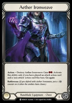 Aether Ironweave (Normal) - Monarch - First (Common) [MON-F-MON230]