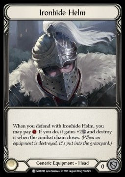 Ironhide Helm (Normal) - Monarch - First (Common) [MON-F-MON241]