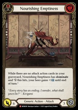 Nourishing Emptiness (Rainbow Foil) - Monarch - First (Majestic) [MON-F-MON246]