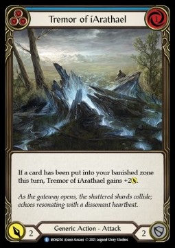 Tremor of iArathael (Blue) (Normal) - Monarch - First (Rare) [MON-F-MON256]