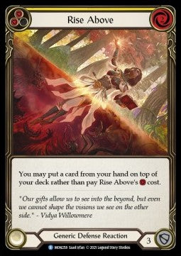 Rise Above (Yellow) (Normal) - Monarch - First (Rare) [MON-F-MON258]