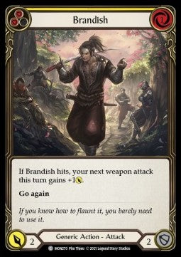 Brandish (Yellow) (Normal) - Monarch - First (Common) [MON-F-MON270]