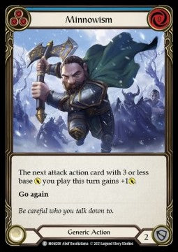Minnowism (Blue) (Normal) - Monarch - First (Common) [MON-F-MON298]
