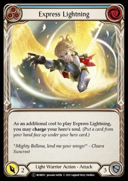 Express Lightning (Blue) (Normal) - Monarch - Unlimited (Common) [MON-U-MON053]