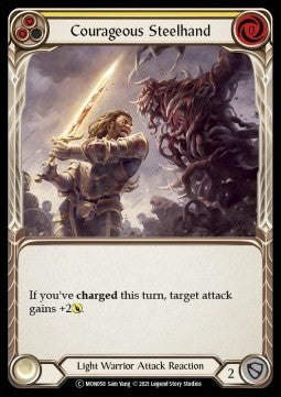 Courageous Steelhand (Yellow) (Normal) - Monarch - Unlimited (Common) [MON-U-MON058]