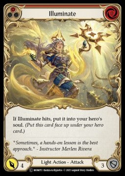 Illuminate (Red) (Normal) - Monarch - Unlimited (Common) [MON-U-MON072]