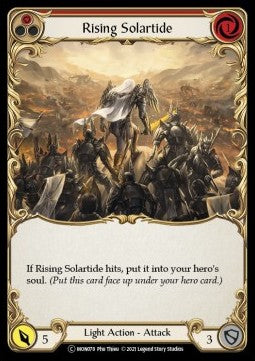 Rising Solartide (Red) (Normal) - Monarch - Unlimited (Common) [MON-U-MON078]