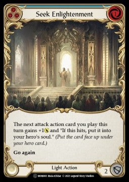 Seek Enlightenment (Blue) (Normal) - Monarch - Unlimited (Common) [MON-U-MON083]