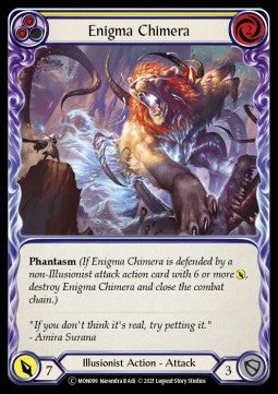 Enigma Chimera (Yellow) (Normal) - Monarch - Unlimited (Common) [MON-U-MON099]