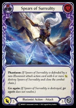 Spears of Surreality (Red) (Normal) - Monarch - Unlimited (Common) [MON-U-MON101]