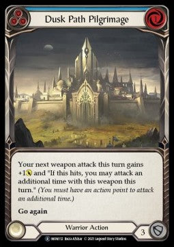 Dusk Path Pilgrimage (Blue) (Normal) - Monarch - Unlimited (Rare) [MON-U-MON112]