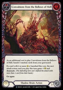 Convulsions from the Bellows of Hell (Red) (Normal) - Monarch - Unlimited (Rare) [MON-U-MON132]