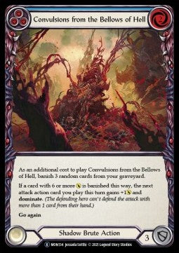 Convulsions from the Bellows of Hell (Blue) (Normal) - Monarch - Unlimited (Rare) [MON-U-MON134]