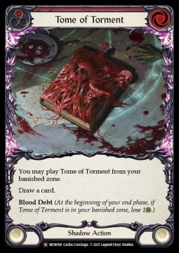 Tome of Torment (Rainbow Foil) - Monarch - Unlimited (Majestic) [MON-U-MON194]