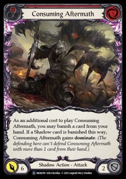 Consuming Aftermath (Red) (Normal) - Monarch - Unlimited (Rare) [MON-U-MON195]